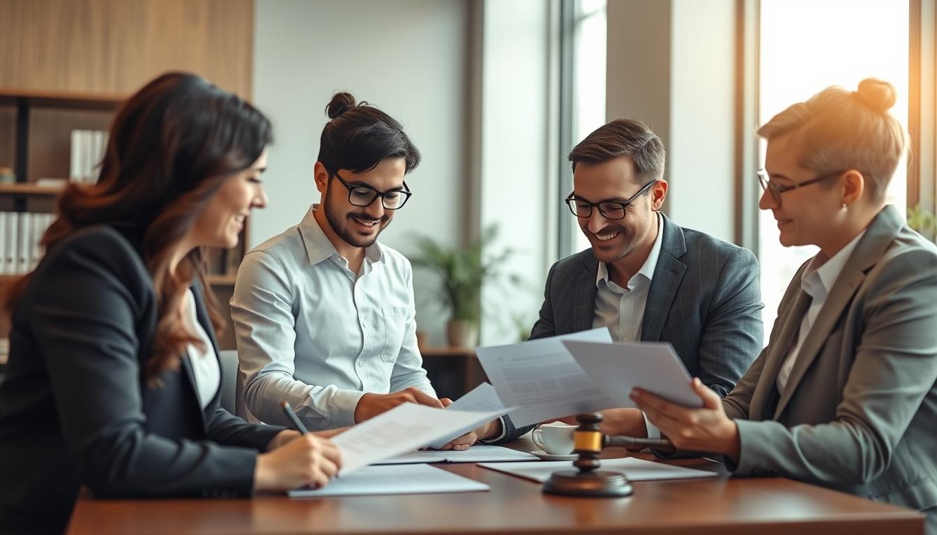 Property settlement documents and transfer review